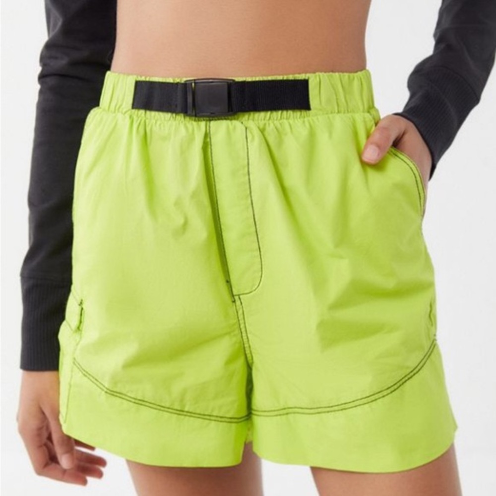 UO Mason High Rise Utility Shorts